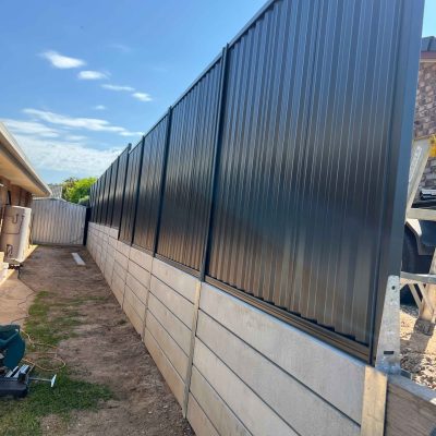 Retaining Walls in Chambers Flat